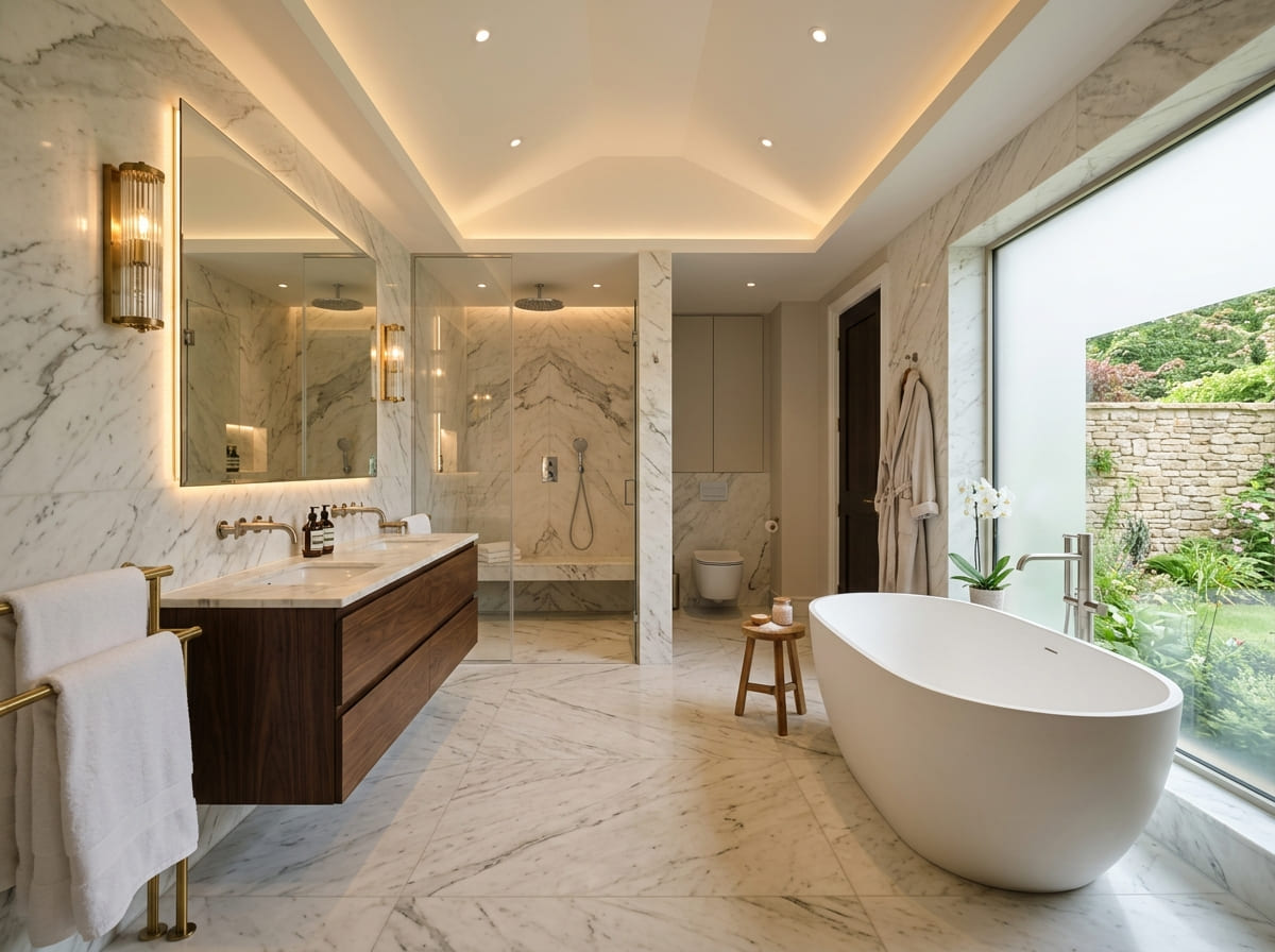 Custom Bathroom Renovation in Village Mills